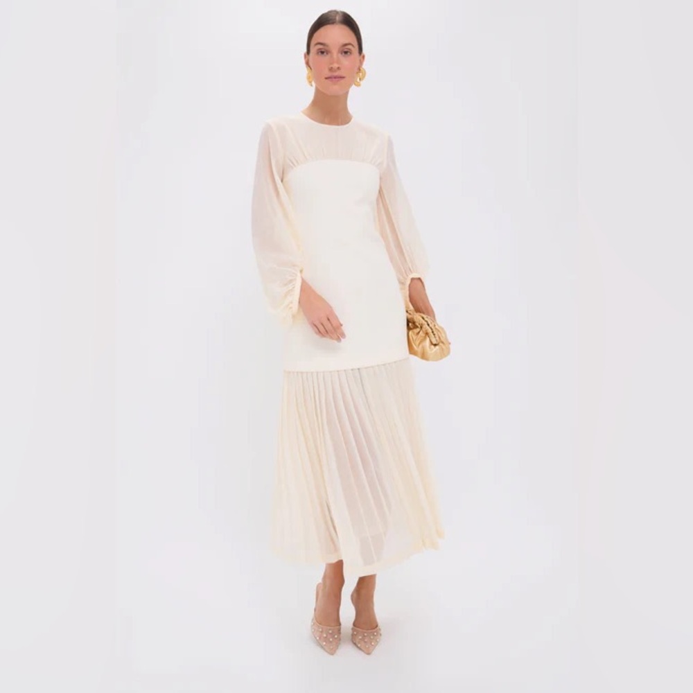Tuckernuck Cream Midi Dress